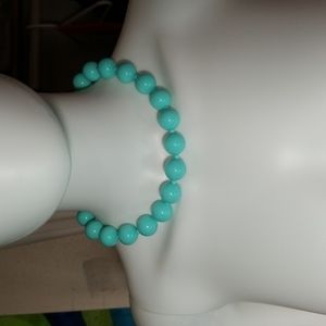Turquoise Chocker Round Beads